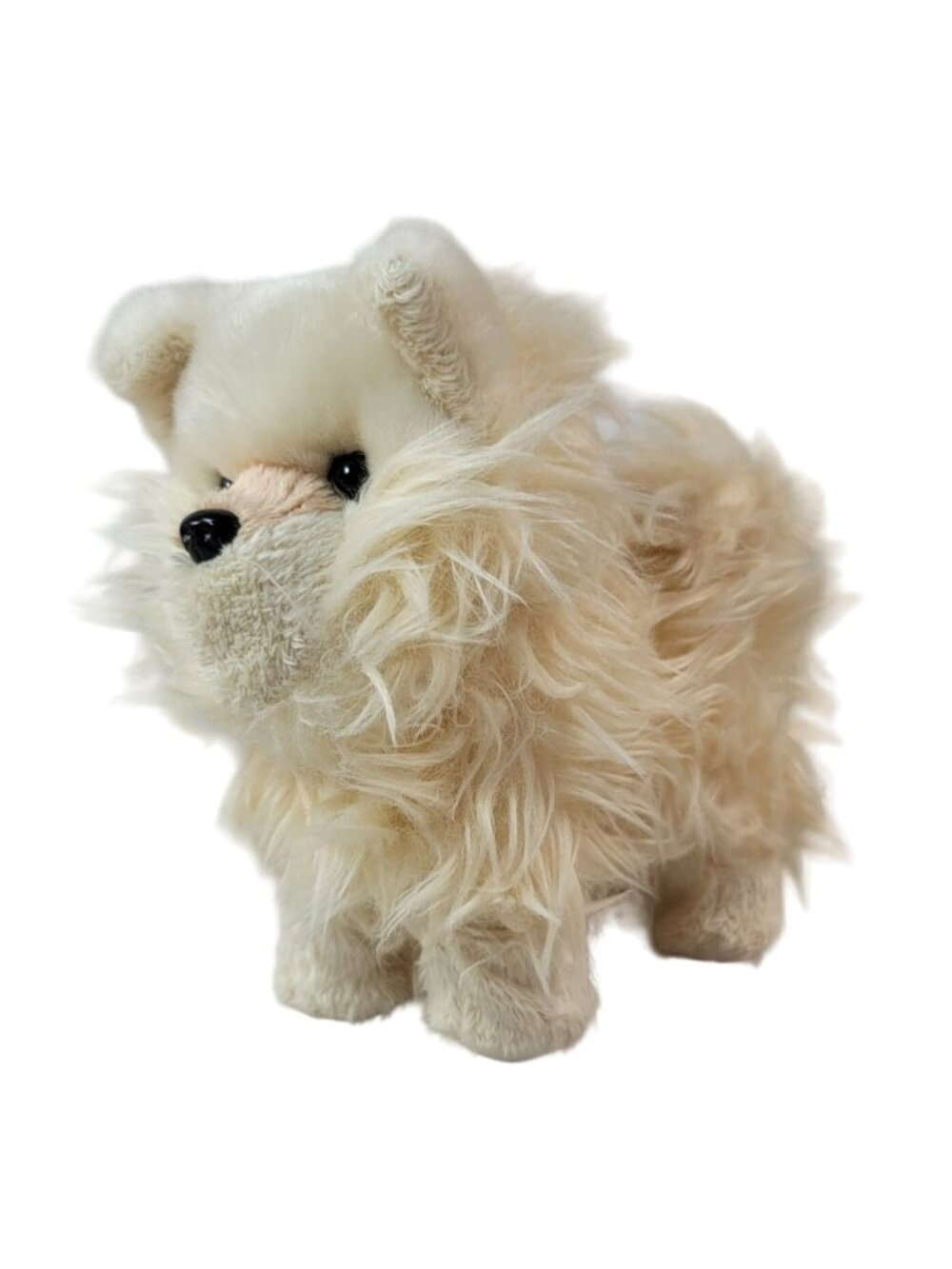American Girl Pet Dog Plush Fancy Pomeranian 6" Poseable Magnetic 2014 BKC27